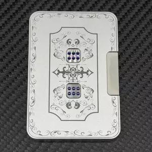 카드형 기계식 주사위 실버 셔플기 게임 섞기