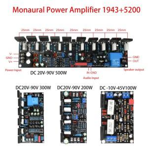 호환상품 모노 100W-500W 튜브 파워 앰프 20V-90V 하이파이 고출력 오디오 회로 보드 스피커 보호 릴레이 5