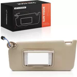 A-프리미엄 드라이버 좌측 선바이저 혼다 어코드 2008 2009 2010 2011 2012 2013 2014 2015 2016 2017 -