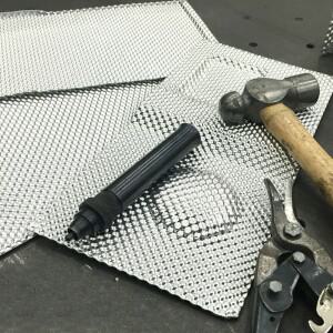 호환상품 실버 양각 알루미늄 열 차폐 배기 시스템 전기 터보 절연 자동 온도 스티커