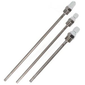 호환상품 1pc 50mm-500mm 스테인레스 스틸 써모웰 온도 센서 쉘 블라인드 튜브 프로브 물 탱크 보호