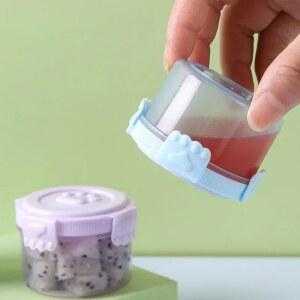 미니 저장 용기 누출 주방 야외 점심 가제트 방지 소스 바베큐 봉인 휴대용