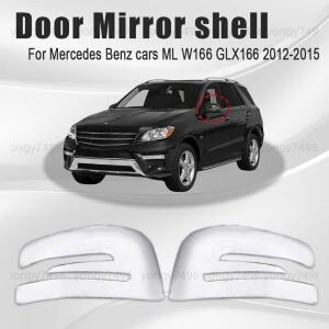 호환상품 메르세데스 벤츠 호환 ML W166 GLX166 2012 차량용 크롬 문 미러 커버  업그레이드 자동차 장식