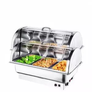 뷔페용 전기 뚜껑 한식 온열기 차핑디쉬 워머기 중탕기