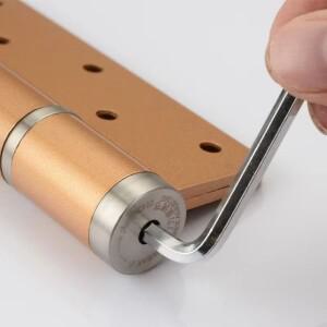 무소음 유압 조절식 힌지 접이식 숨김형 장착 문 가능 강한 하중 지지력