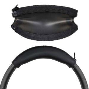 [미국배송] 소니 WH-1000XM4 WH-CH720N WH-XB910N UL WEAR 워셔블 지퍼 방진 헤드밴드 커버 사운드코어 스페이스 Q45 라이프 Q30 및 Q20(블랙)용 ADHIPER 실리콘 스웨트