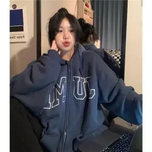 남사친 가을 봄 겨울 커플 후드 기모 카디건 OP3