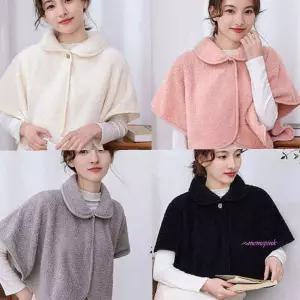 간절기 어깨 케이프 사무실 방한 넥카라 망토 작업장vwx296