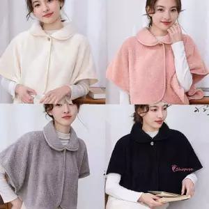 간절기 사무실 케이프 방한 어깨 넥카라 작업장 망토opq682