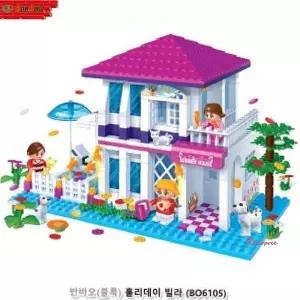 유아용 품 반바오 홀리데이빌라 블록 유아용품abc173