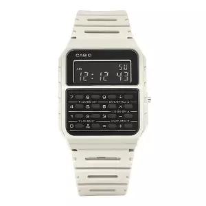 카시오 CA-53WF-8BDF (CA-53WF-8B) 데이터뱅크 디지털 스퀘어 빈티지 레트로 공용 우레탄시계