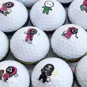 오징어 골프공 게임 캐릭터 클린abc534