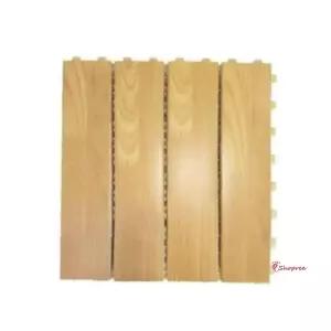 베란다데크타일 1SET 마루 참나무색 조립식바닥 발판efg311