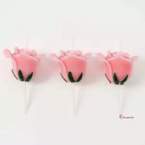 생일축하 촛불세트 장미 케이크초 꽃장식fgh064