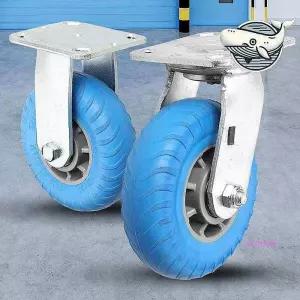 다용도 캐스터 조합 실외 이동 바퀴 발포 고무abc122