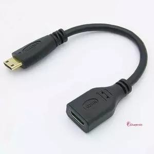 Mini 젠더 영상케이블 연장 15cm 중형 f HDMI 일체형wxy885