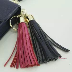 아멜리 태슬장식 소가죽 테슬 키링cde781