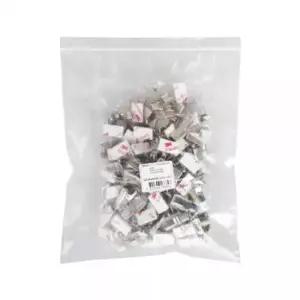 [문구/오피스] 아트사인 집게핀 부착용 code2326 31x29mm 100개입