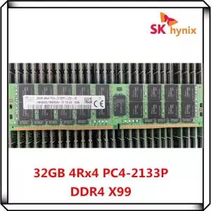 SK 하이닉스 DDR4 32GB 4Rx4 2133P PC4 213Hz ECC G RM 서버 메모리 X99