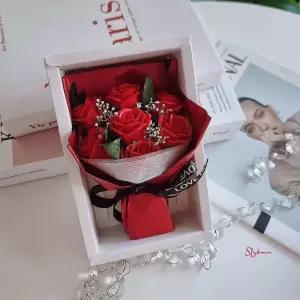 로라제이 비누꽃다발 꾸미기 미니 봉안당 납골당 꽃꾸미기mno055