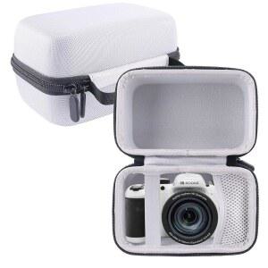 [미국배송] USB 케이블과 여분의 배터리(회색)에 맞는 KODAK PIXPRO AZ401 / AZ405 AZ425 AZ255 디지털 카메라용 WERJIA 하드 캐리링 케이스