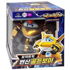 슈퍼윙스 로보트 변신 장난감 로봇 일렉트릭 골든보이 선물 어린이opq754