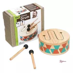 어린이 악기 드럼 원목 오감 소근육 발달 유아 놀이efg513