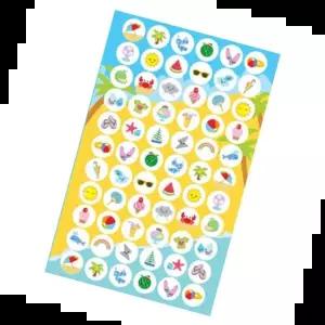 종이놀이 예현 계절 스티커 여름 AT-125/유치원/어린이집