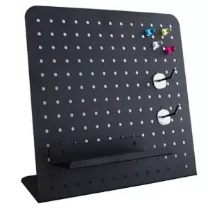 메모판 소품 데스크 탁상용 소품 메모판 인테리어 타공판 스탠드 정리용 진열판 정리판 책상 문구