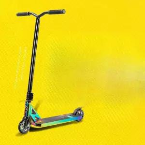 스턴트 성인 킥보드 묘기 수동 스쿠터 두발