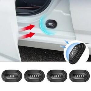 자동차 도어 충격 패드 충돌 방지 실리콘 스티커 아우디 A3 A4 A5 A6 A7 A8 Q3 Q5 Q7 S3 S4 S5 용 소음 쿠