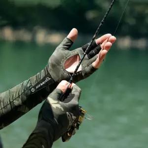 HESI5270 아웃도어 낚시 UV차단 반장갑 0325