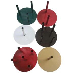 페이퍼아트 꽃꽂이 받침대 공예 자이언트 재료 단일 20CM 종이꽃 플라워 구멍 화이트