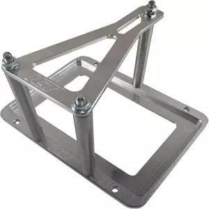 ICT 빌렛 유니버설 배터리 트레이 홀드 다운 트렁크 재배치 박스 옵티마 레이스 레이싱 마운트 레드 옐로우