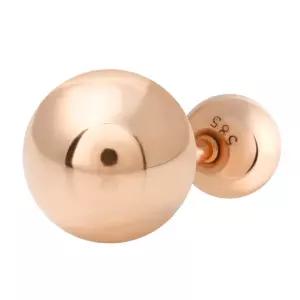 14K GOLD 베이직 5mm 로즈골드 볼 금 피어싱