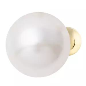 14K GOLD 6mm 담수 진주 골드 금 피어싱