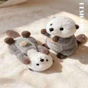 PHYCO 귀여운 수달 봉제 인형 선물