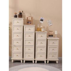 침대협탁 슬림 수납 침대옆 마켓비 침대옆협탁 침대 완제품 01.큐빅스5 30 테이블 크림