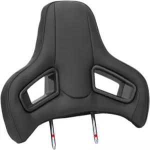 플러그 앤 플레이 PVC 가죽 넥 베개 쿠션이 장착된 시트 헤드레스트용 QOGANS 자동차 스포츠