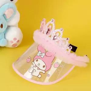 스토어-소유 산리오 캐릭터 썬캡 자외선차단 모자 여름필수모자