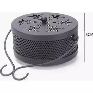 꾹상점1  휴대용 케이스 야외용 휴대용모기향 철사 엔틱 모기향통 홀더