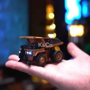 소형 RC 합금 메탈 자동차 RC트럭 리모컨 굴착기 덤프 기게차