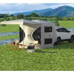 차량 도킹텐트 자동차 텐트 방수 꼬리텐트 차박 투어
