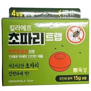 지긋지긋한 초파리 간편하게 싹 초파리 유인트랩 15g