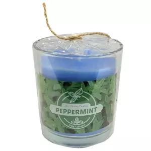 페퍼민트 특유의 시원 청량한 맑고 깨끗한 향초 155g