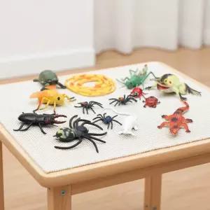 이종욱토이 자연은살아있다 곤충파충류 탐험 (중형) 미니 교육용 관찰놀이 피규어 14p