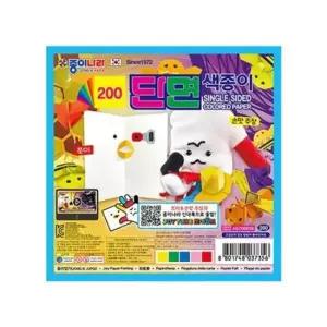 색지 단면색종이 5색 종이나라 5매