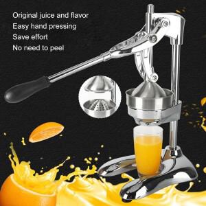 수동 프레스 착즙기 스테인리스 스틸 분리형 디자인 U자형 베이스 과일 압착기