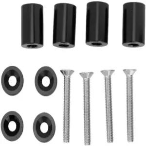 자동차 블랙용 후드 스페이서 엔진 환기 라이저 알루미늄 합금 6mm 브래킷