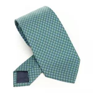 페라가모 마이크로 플로럴 실크 넥타이 351333789231 008